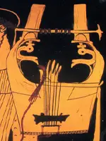 La kithara è lo strumento di Apollo